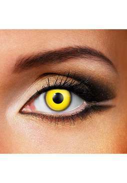 Gelbe Kontaktlinsen - 1 Jahr