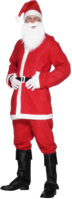 Weihnachtsmann Kostüm-L