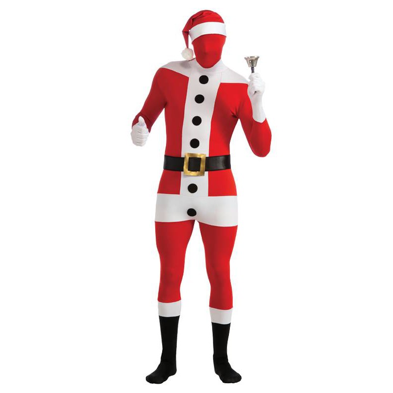 Weihnachtsmann Bodysuit Kostüm-L-XL