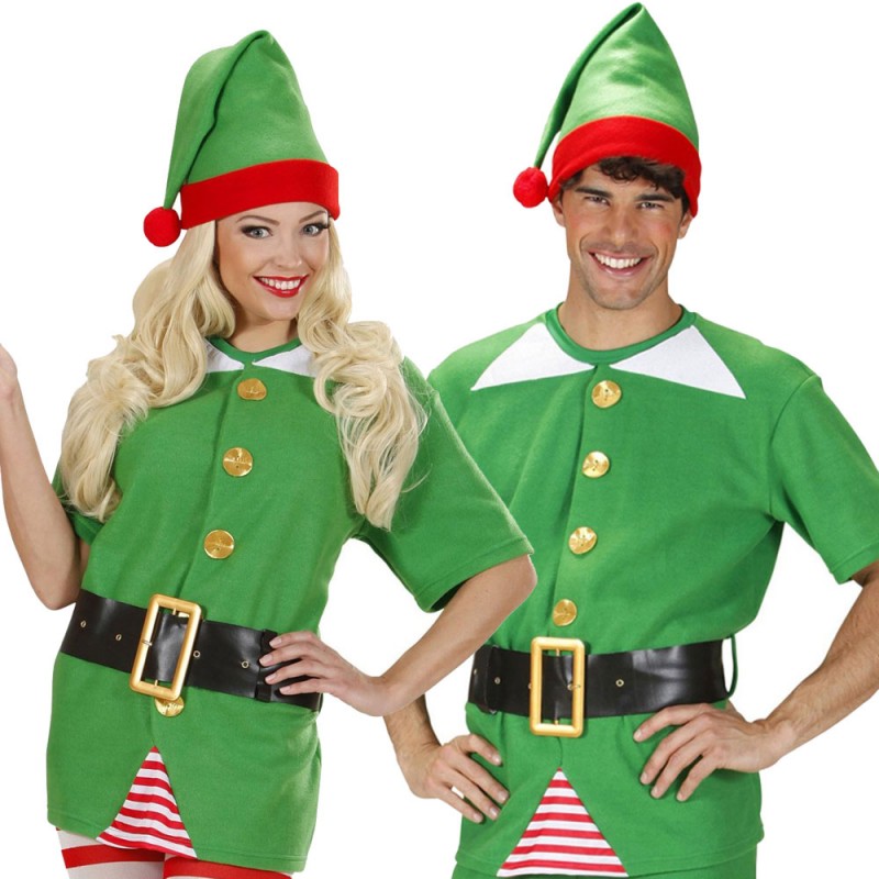 Elf Weihnachtsmann Helfer Kostüm unisex-XL