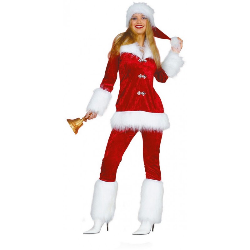 Weihnachtsfrau Dreamgirl Kostüm-Damen 38