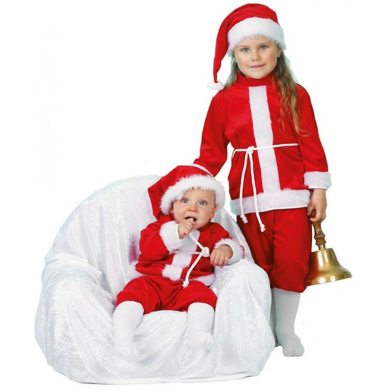 Baby Weihnachtsmann Kostüm-Baby 74