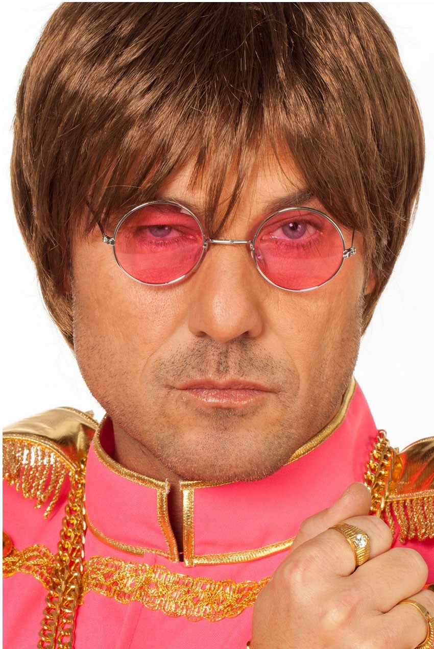 Hippie Brille John Lennon pink