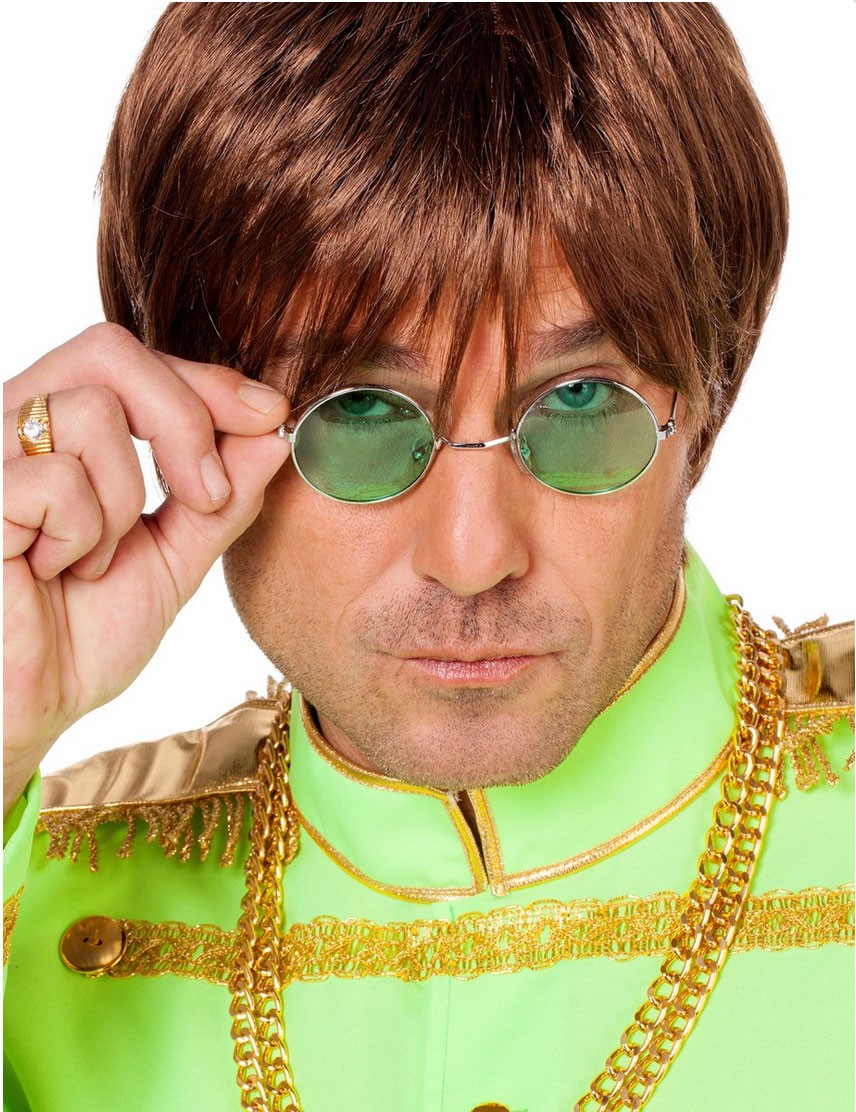 Hippie Brille John Lennon grün