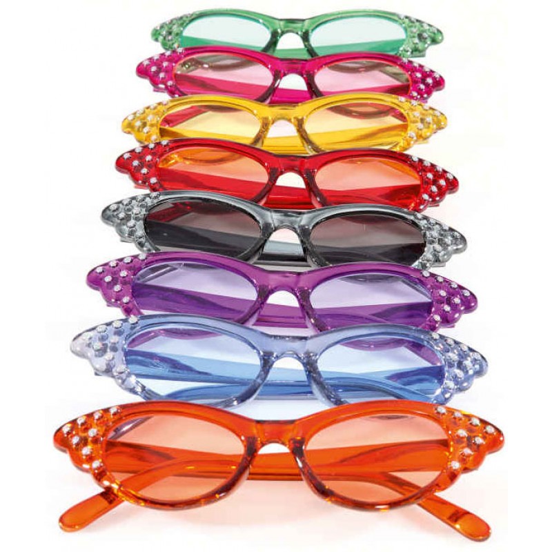 Sixties Diva Brille-pink