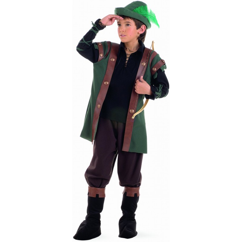 Robin Hood Kinderkostüm Deluxe-Kinder 11-13