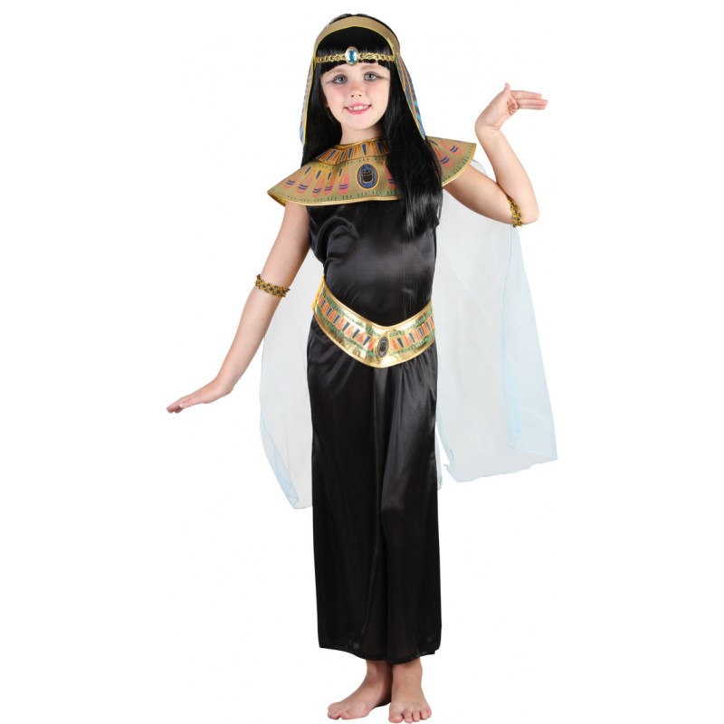 Ägyptische Prinzessin Kinderkostüm-Kinder 7-9