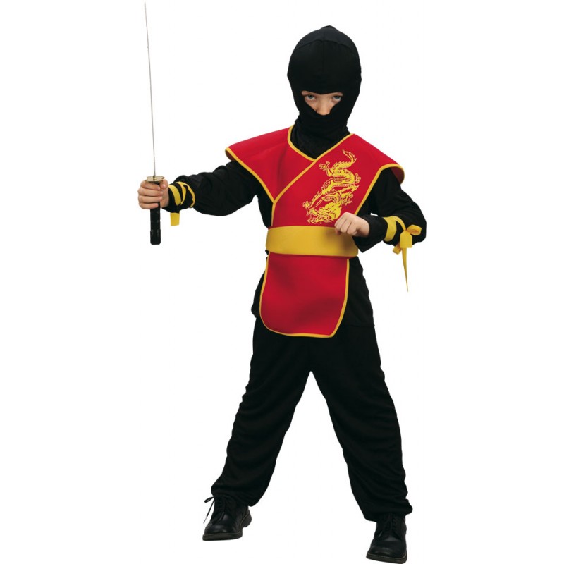 Ninja Master Kinderkostüm-Kinder 4-6
