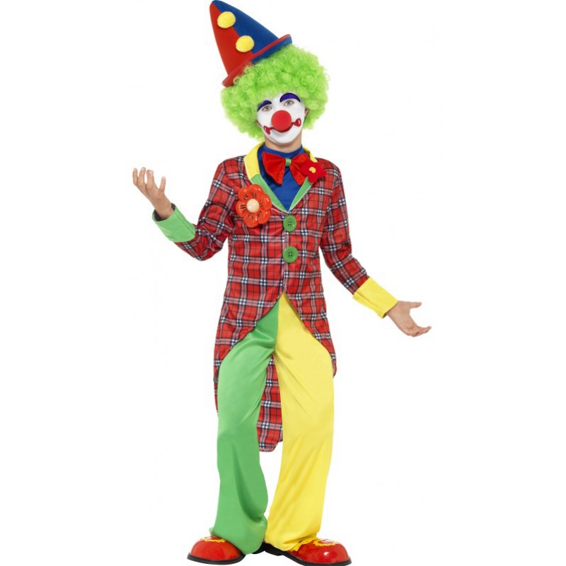Freddy Der Clown Kinderkostüm-Kinder 10-12