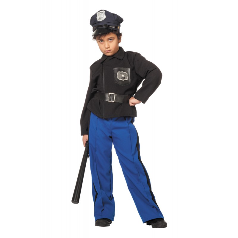 Polizei Uniform Kinderkostüm-Kinder 164
