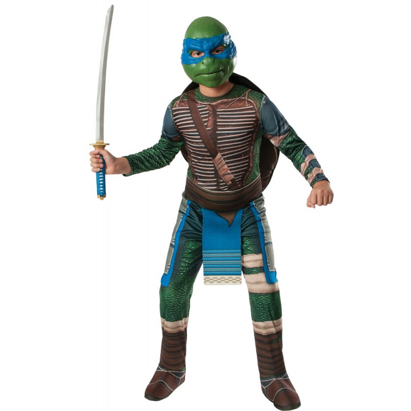 TMNT Ninja Turtle Leonardo Kinderkostüm-S