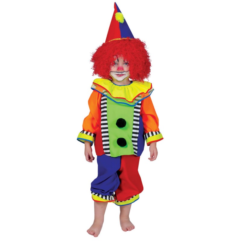 Mini Clown Peppa Kinderkostüm-Kinder 98