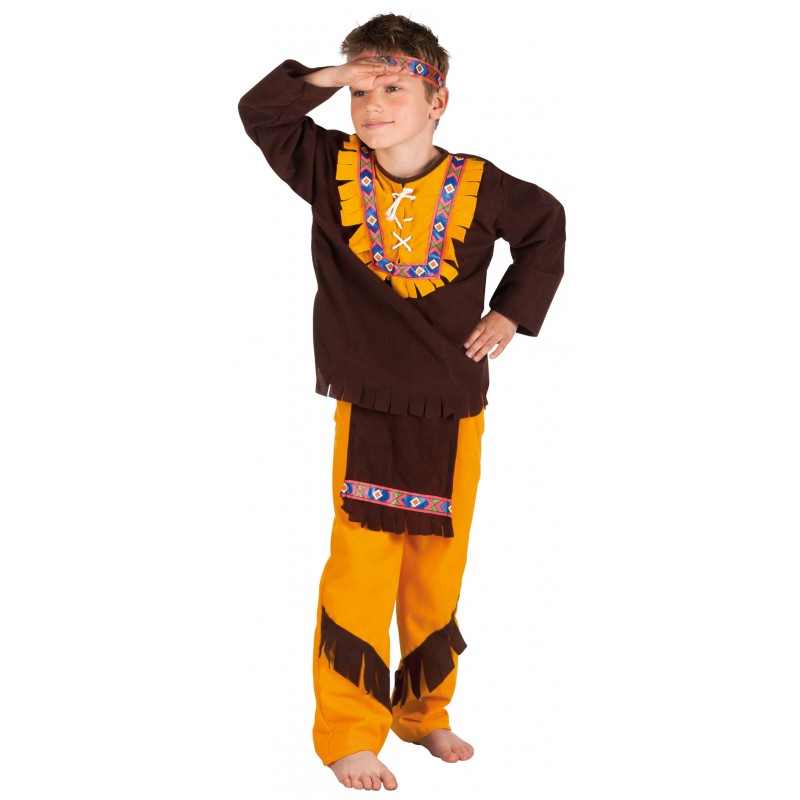 Bärentatze Indianer Kinderkostüm-Kinder 4-6