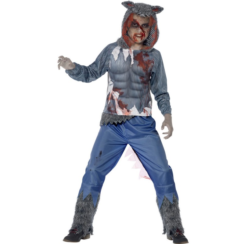 Werwolf Halloween Kinderkostüm-M