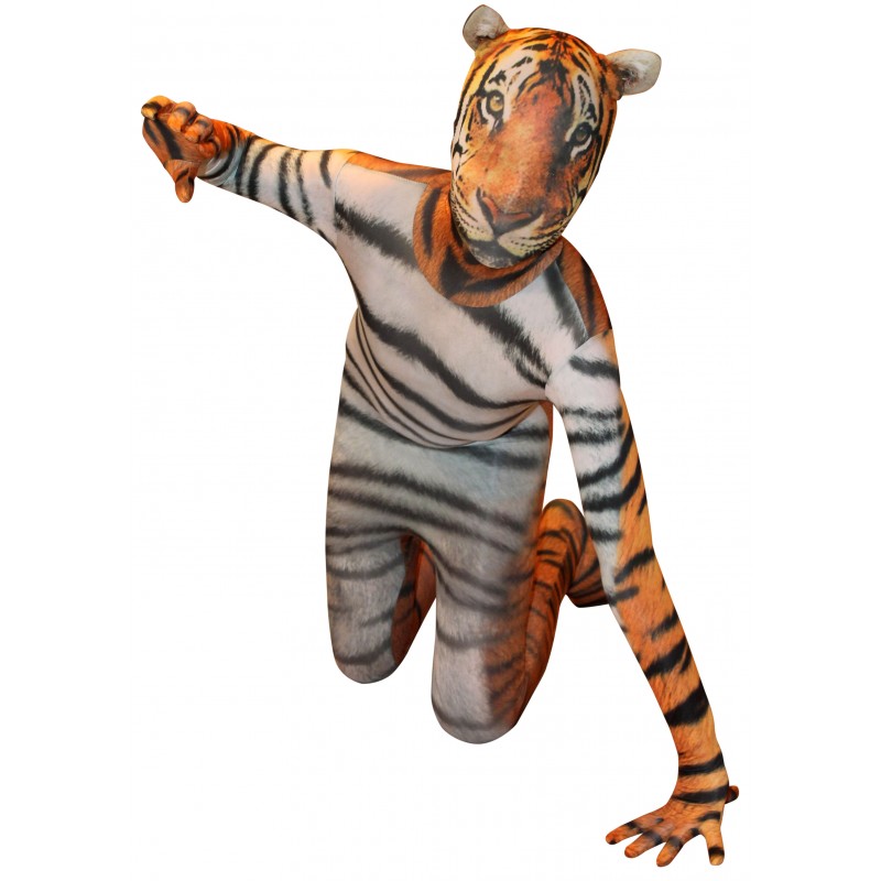 Tiger Morphsuit Kinderkostüm-M