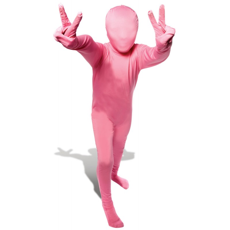 Morphsuit Kinderkostüm pink-M