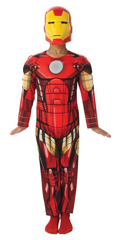Avengers Iron Man Kinderkostüm Deluxe-S