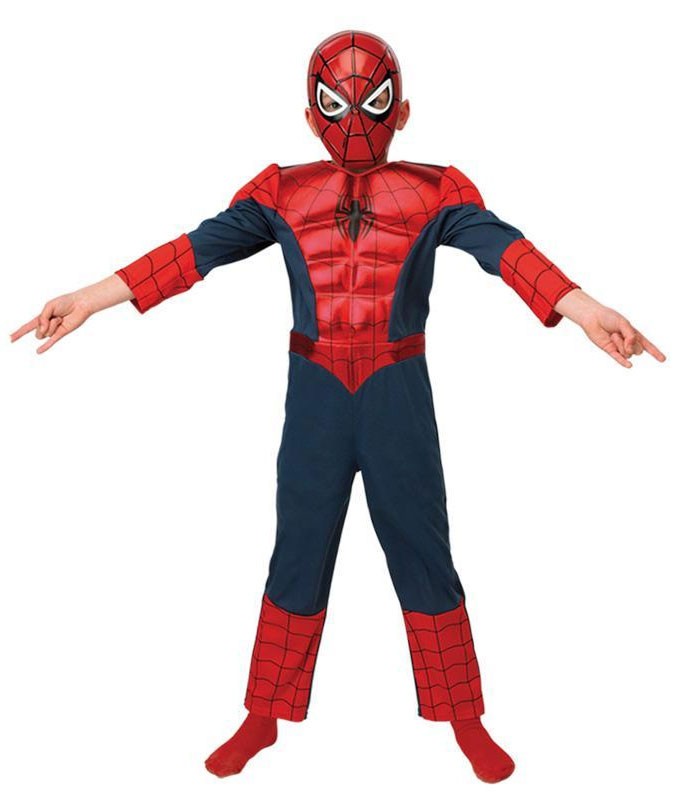 Ultimate Spiderman Metallic Kinderkostüm