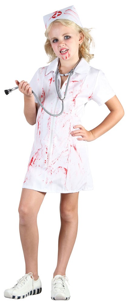 Scary Horror Nurse Kinderkostüm