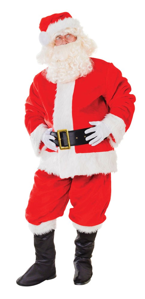 Santa Anzug Weihnachtsmann Kostüm-L