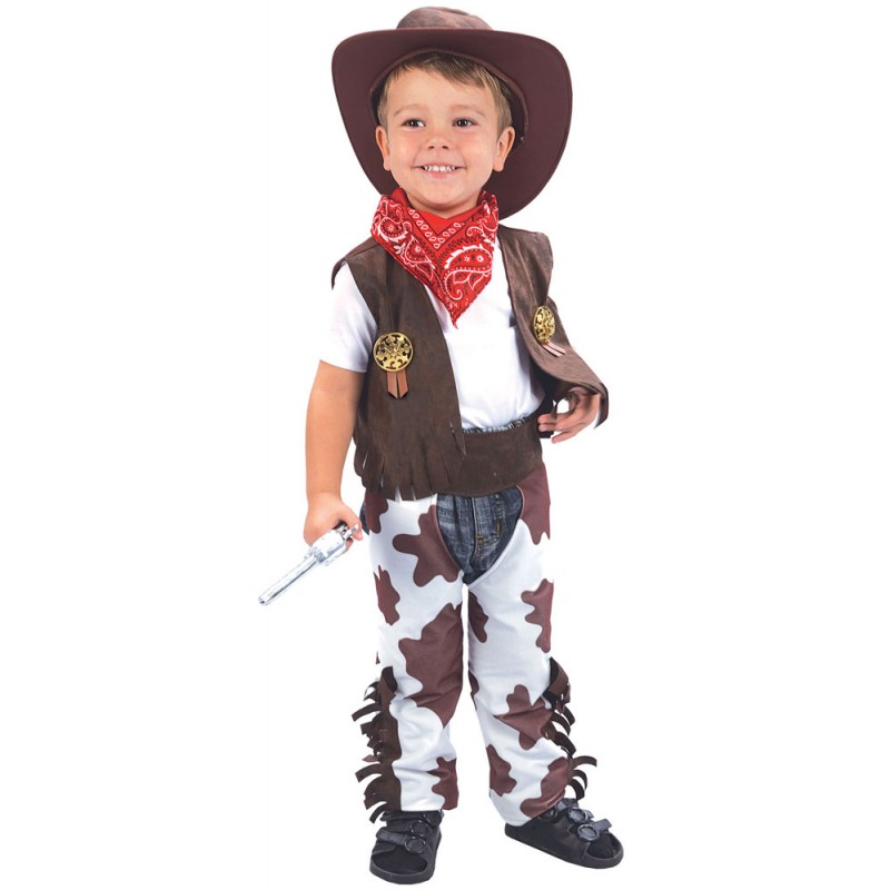 Mini Western Cowboy Kinderkostüm-Kinder 92-104