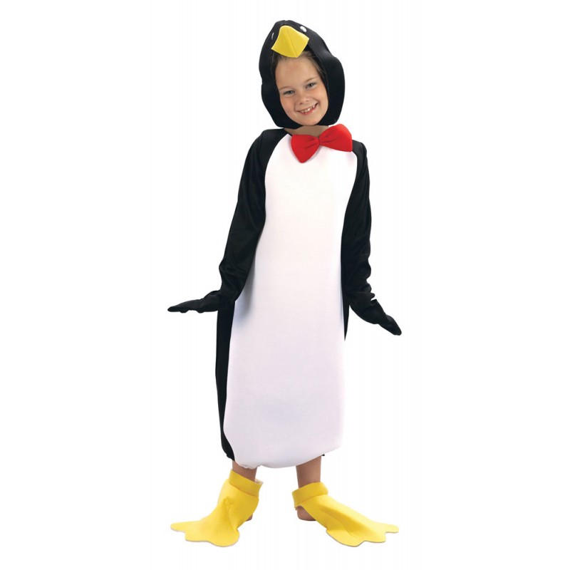 Pinguin Plitsch Kinderkostüm-S
