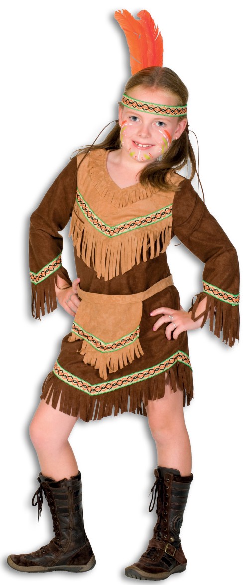 Tochter der Taube Sioux Indianerin Kinderkostüm