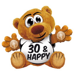 Bär 30 HAPPY - Geburtstagsgeschenk für Ü30