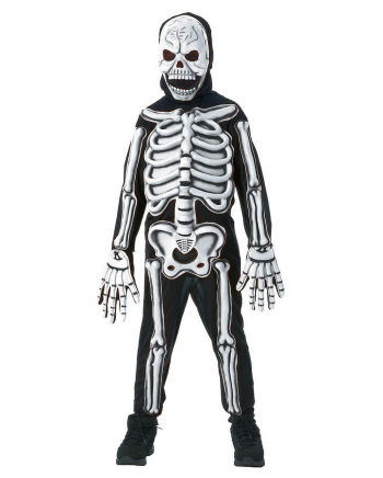 Skelett Kinderkostüm 3D M