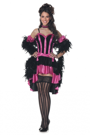 Burlesque Tänzerin Kostüm