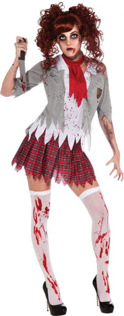 Zombie High School Girl Kostüm