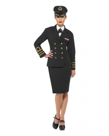 US-Marineoffizier Damen Kostüm XL