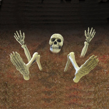 Skelett-Dekoration für den Garten