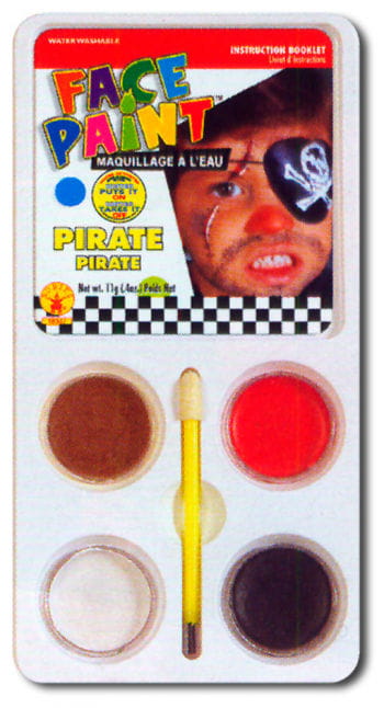 Piraten Aqua-Make Up Schminkset