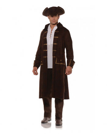 Seeräuber Kostüm Mantel mit Hut
