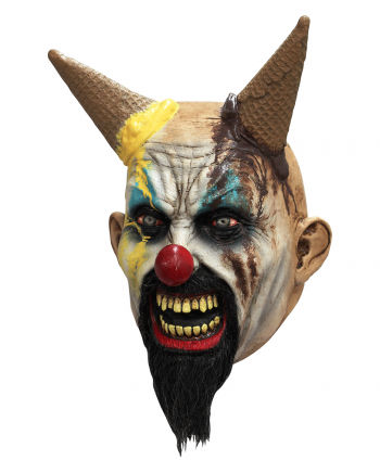 Clown Horror Maske Eiscreme