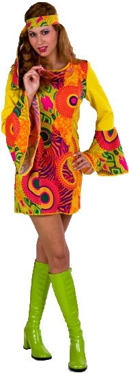 70er Hippie Delia Kostüm