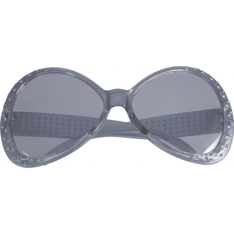 60s Retro-Brille silber