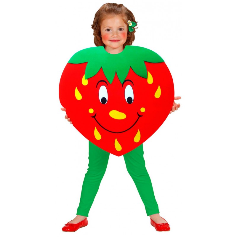 Erdbeere Kinderkostüm