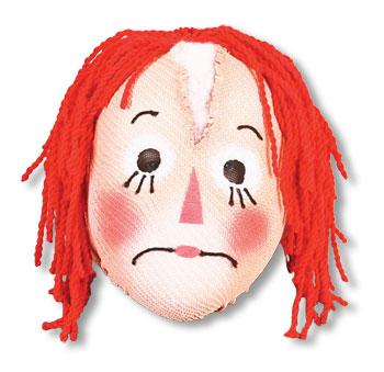 Rag Doll Puppen Maske