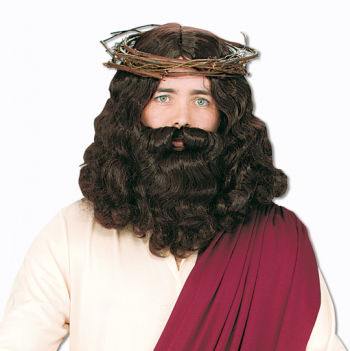 Jesus Perücke mit Bart