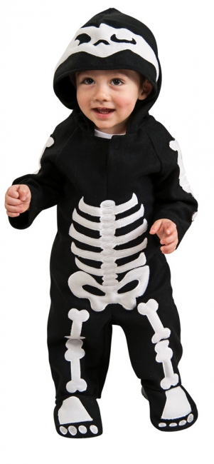 Skeleton Kleinkinder-Kostüm