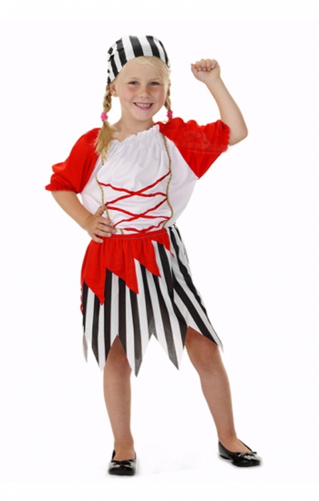 Pirate Girl Mädchen Kostüm