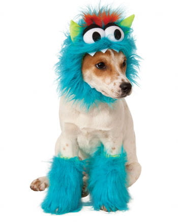 Hundekostüm blaues Monster