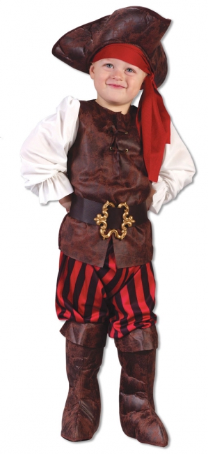 Piraten Kostüm Kleinkinder L bis 3 Jahre