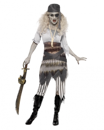 Geisterschiff Zombie Matrosin Kostüm