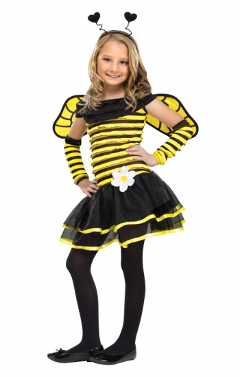 Bienen Kostüm für Mädchen