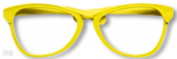 Riesenbrille gelb