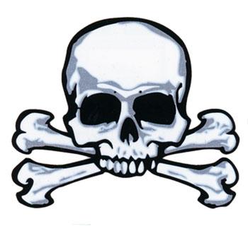 Piraten Tattoo Skull & Bones