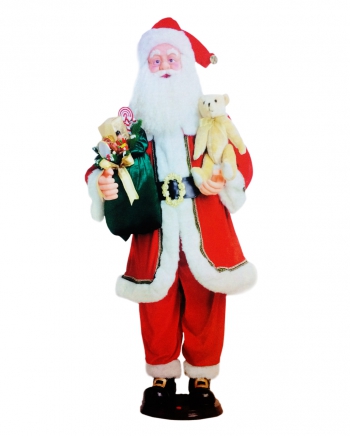 Weihnachtsmann Figur Animatronic 150 cm